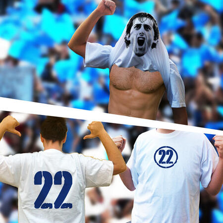 Diventa Calciatore - Diego Milito 22 - T-SHIRT FACE - Calcio