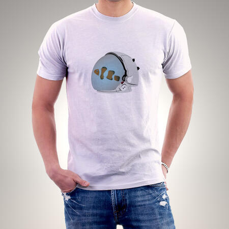 T-shirt FISH ASTRONAUT Pesce Spazio