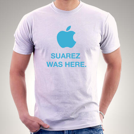 T-shirt SUAREZ WAS HERE Suarez Morso Mondiali