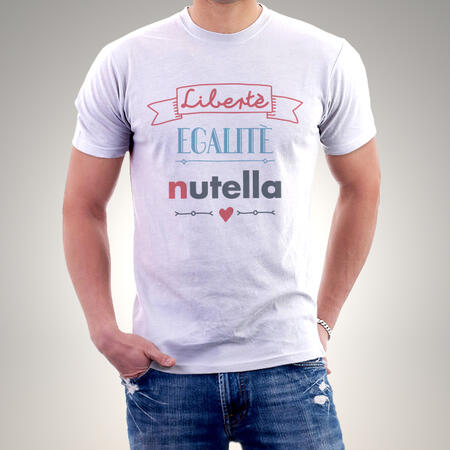 T-SHIRT NUTELLA - ITALIA vs FRANCIA