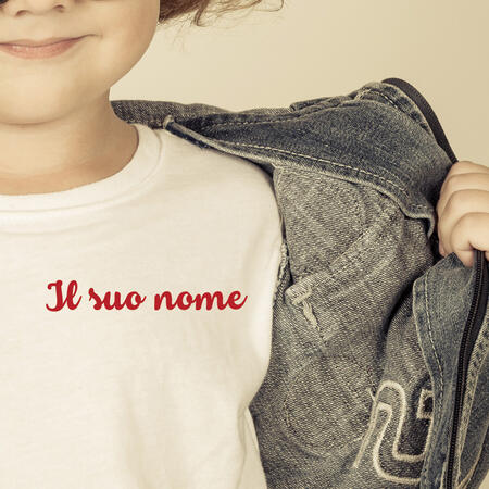 Nome termoadesivo personalizzato - Bambina (3)