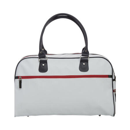 WEEKEND BAG BIANCO/ROSSO/BLU SCURO