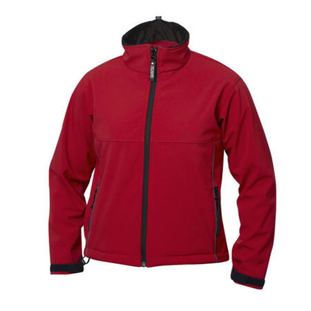 CLIQUE SOFTSHELL KID JACKET ROSSO INTENSO 120