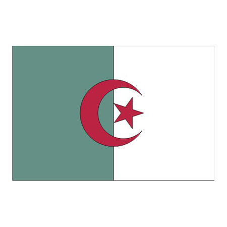 Bandiera Adesiva Algeria - Africa