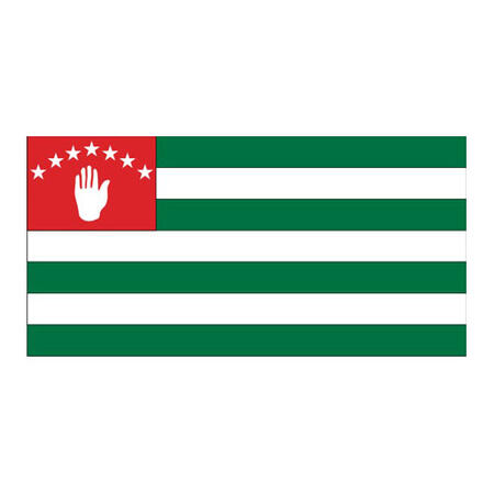 Bandiera Adesiva Abkhazia - Asia
