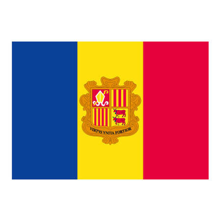 Bandiera Adesiva Andorra - Europa